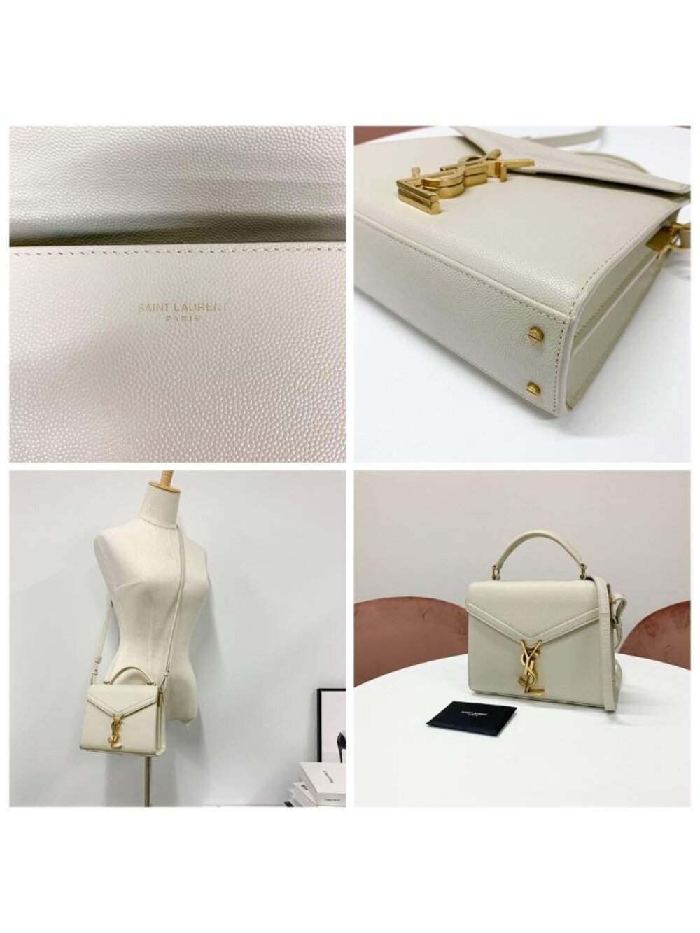 Saint Laurent Cassandra Logo 2-Way Shoulder Bag - Picture 10 of 10